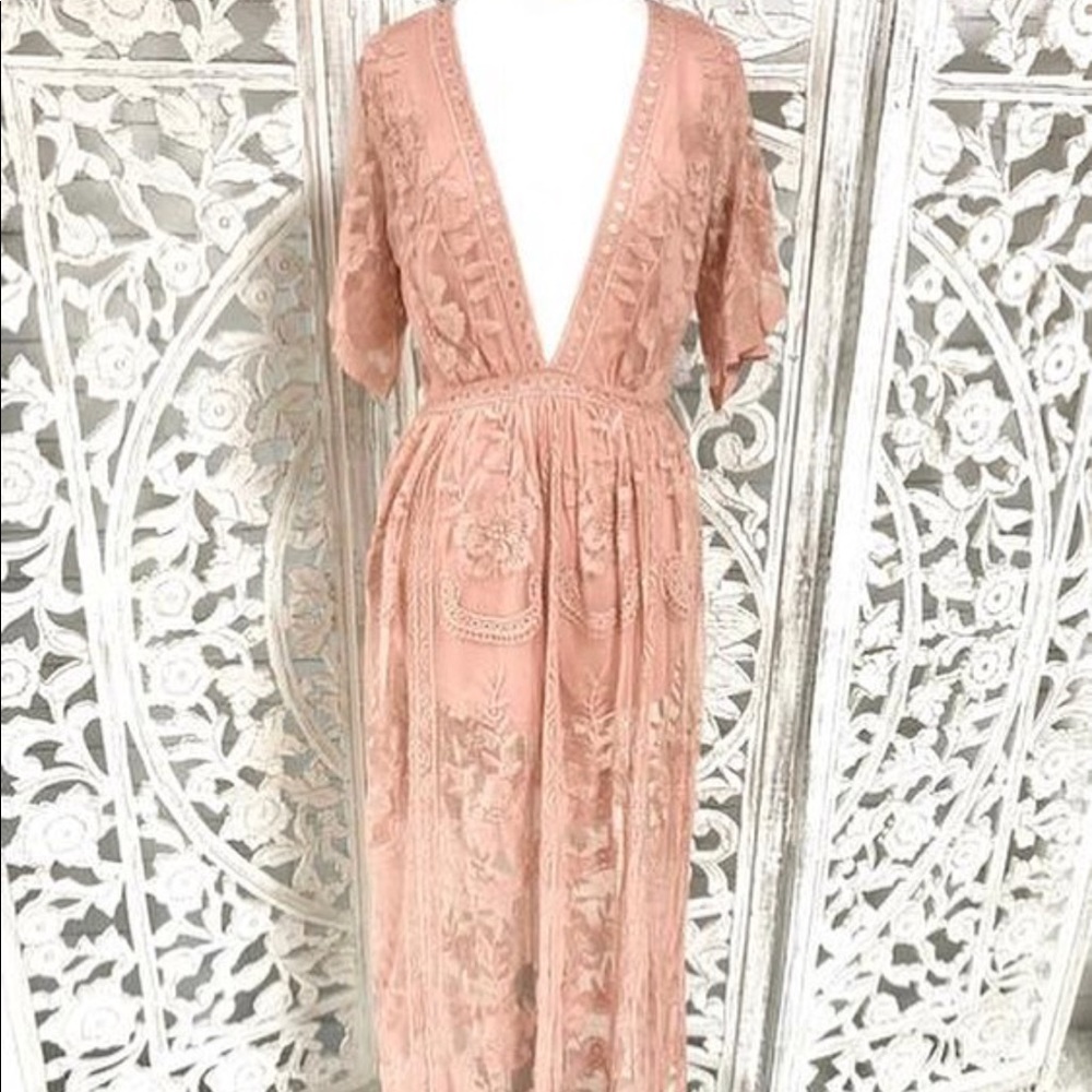 Size small nude dress